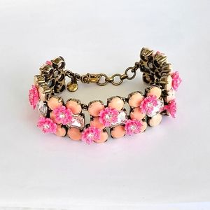 J. Crew Flower/Floral Bracelet
